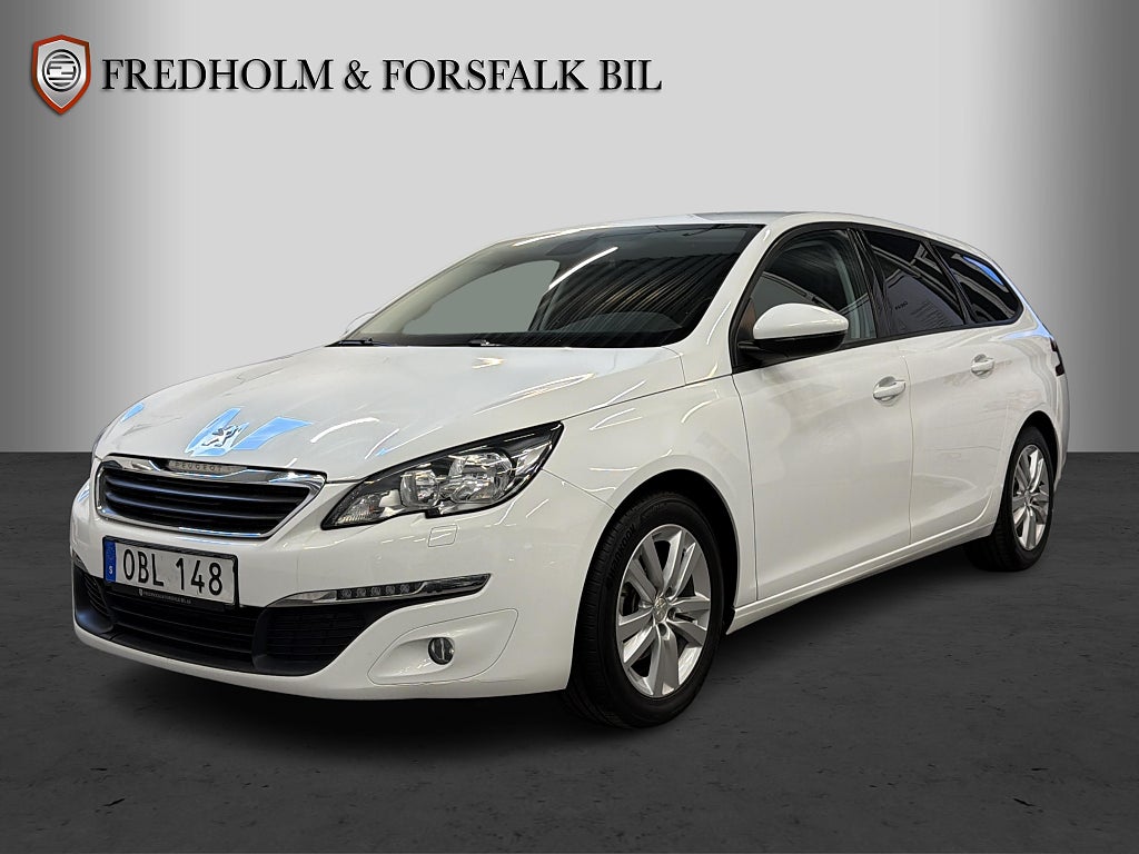 Peugeot 308 sw 1.6 BlueHDi 120HK Motorvärmare Drag Farthållare KAMPANJ