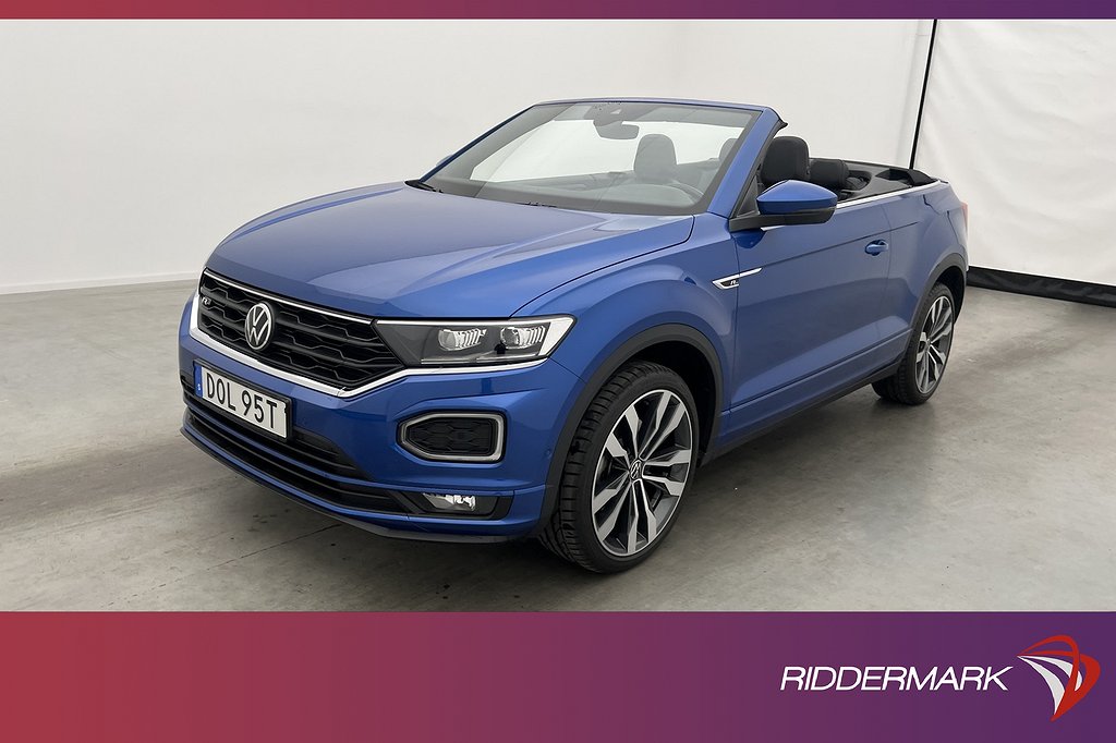 Volkswagen T-Roc Cab TSI 150hk R-Line Cockpit Navi DCC Drag