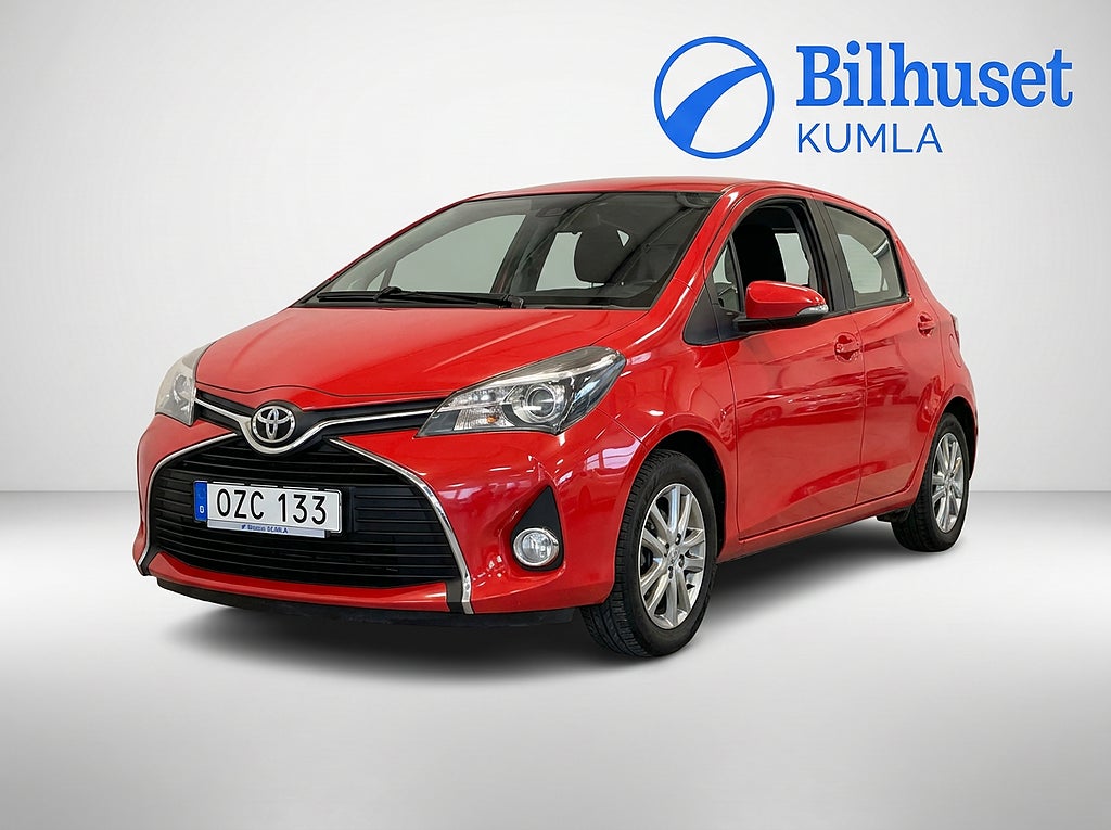 Toyota Yaris 5-dörrar 1.33 Dual VVT-i 99hk Active Backkamera V-Hjul