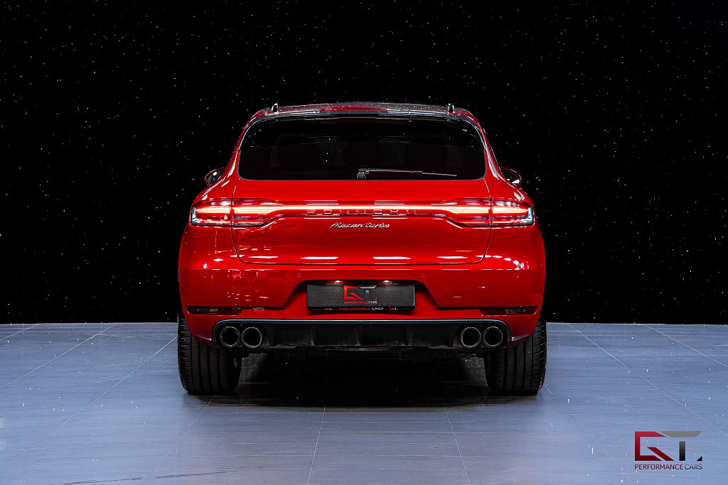 Porsche Macan Turbo PDK 18-vägs ACC Sportavgassystem BOSE 21" Värmare