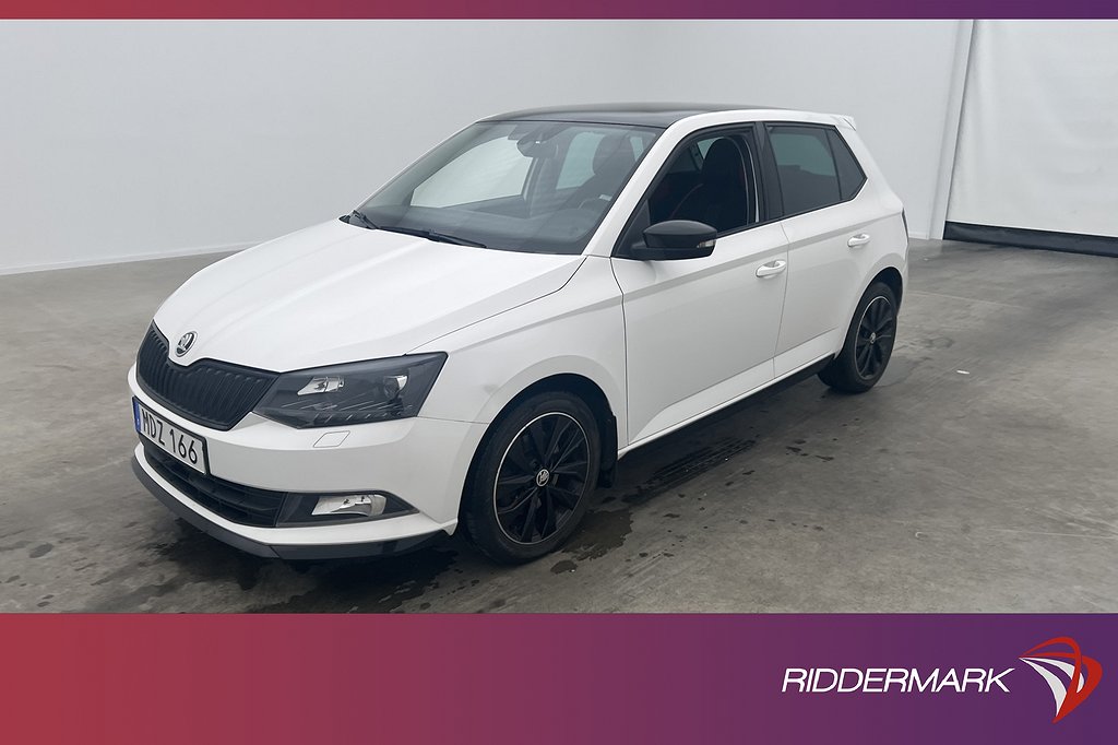 Skoda Fabia 1.2 TSI 110hk Monte Carlo Panorama Navi Sensorer