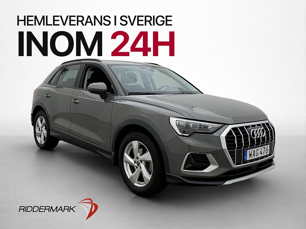 Audi Q3 35 TFSI 150hk Proline Adv Cockpit Kamera CarPlay