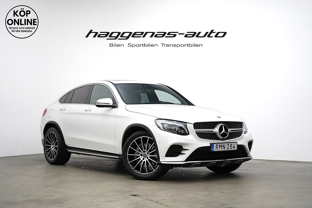 Mercedes-Benz GLC 220 d Coupé 4M / Värmare / 360° / Burmester