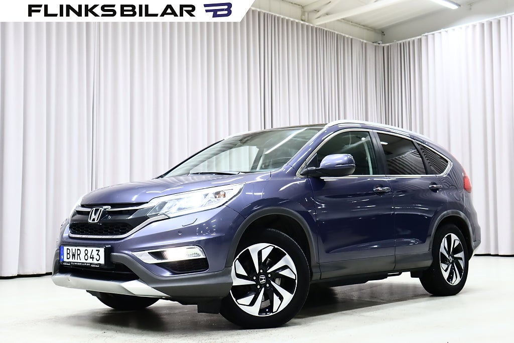 Honda CR-V 160HK Navi|Pano|Drag|M/K-Värm|AWD
