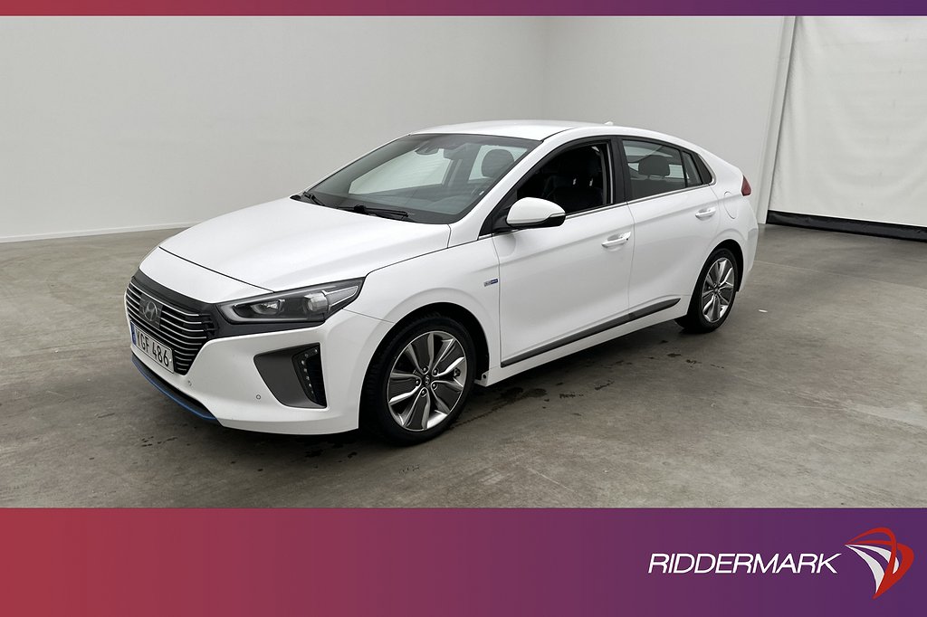 Hyundai IONIQ Hybrid 141hk Premium Plus Kamera Navi Skinn