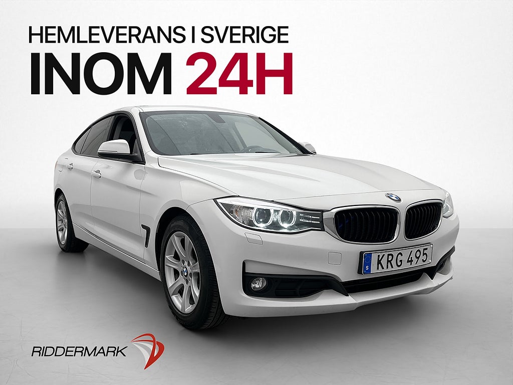 BMW 318 d Gran Turismo 143hk Dragkrok Sensorer Bluetooth