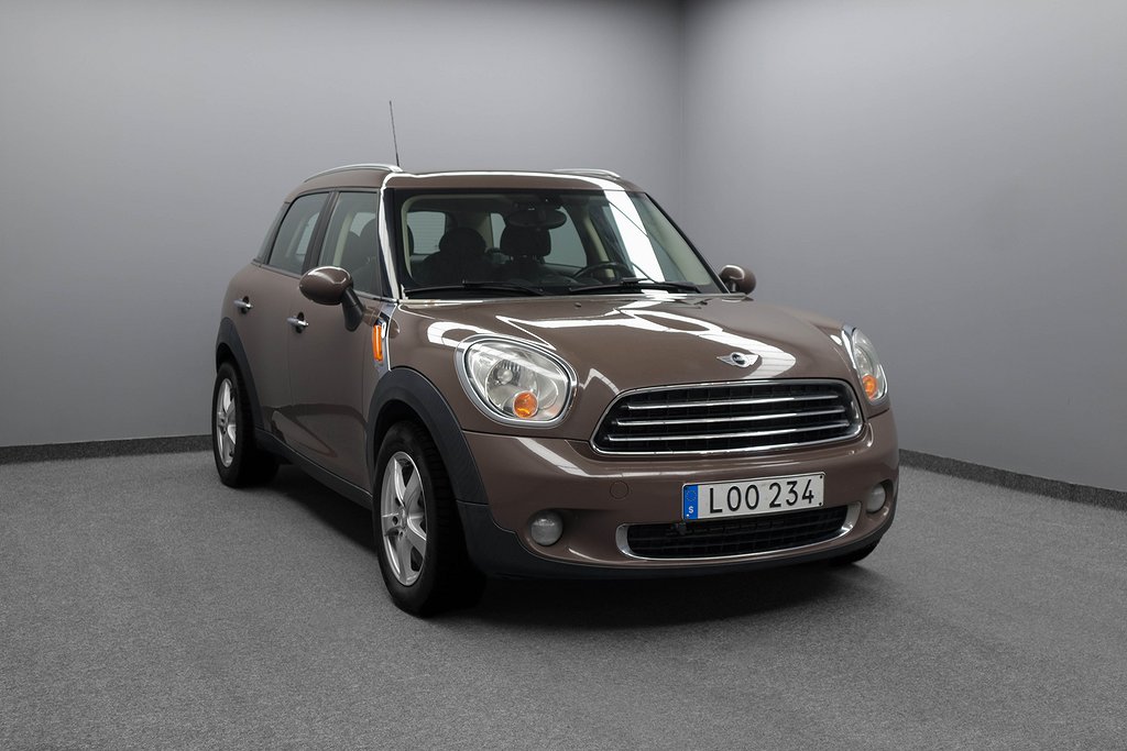 MINI Cooper D Countryman 112hk Motorvärmare Isofix