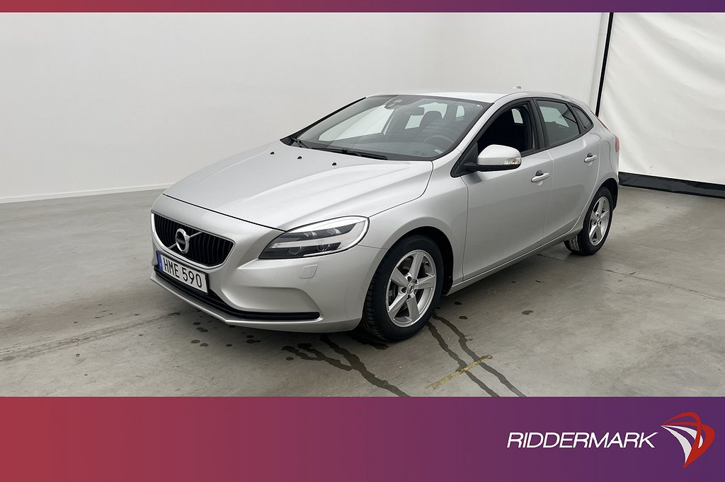 Volvo V40 T2 122hk Kinetic P-Sensorer Farthållare 0,55l/Mil