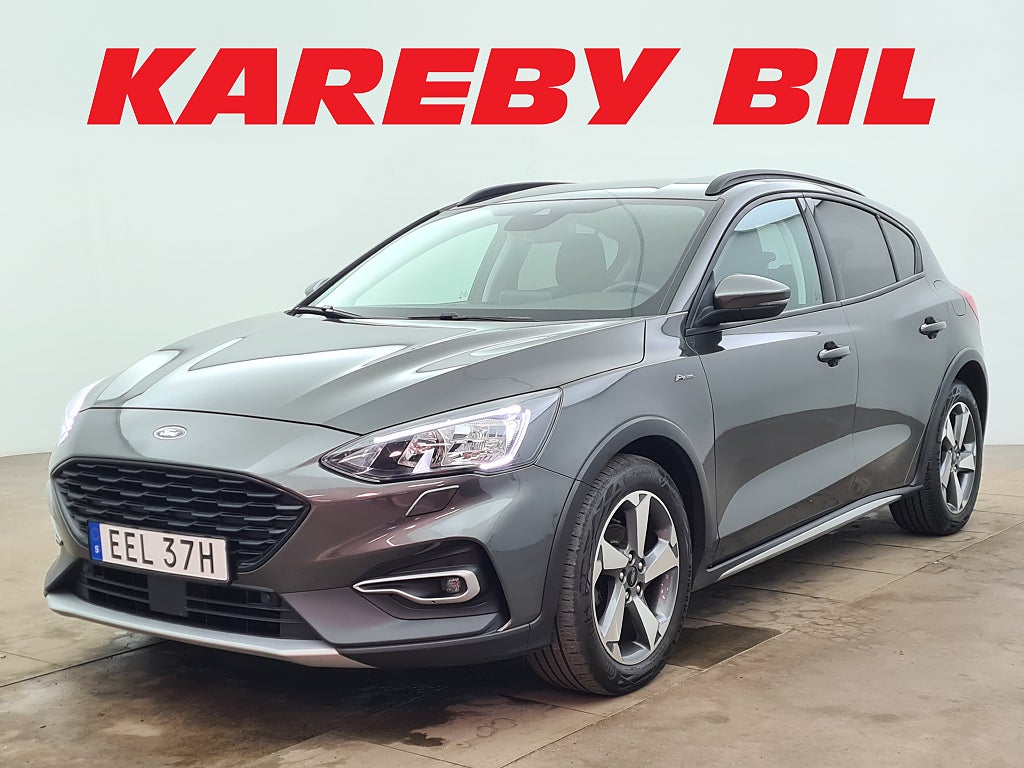 Ford Focus Active 1.0 EcoBoost 125hk SelectShift Backamera Navi