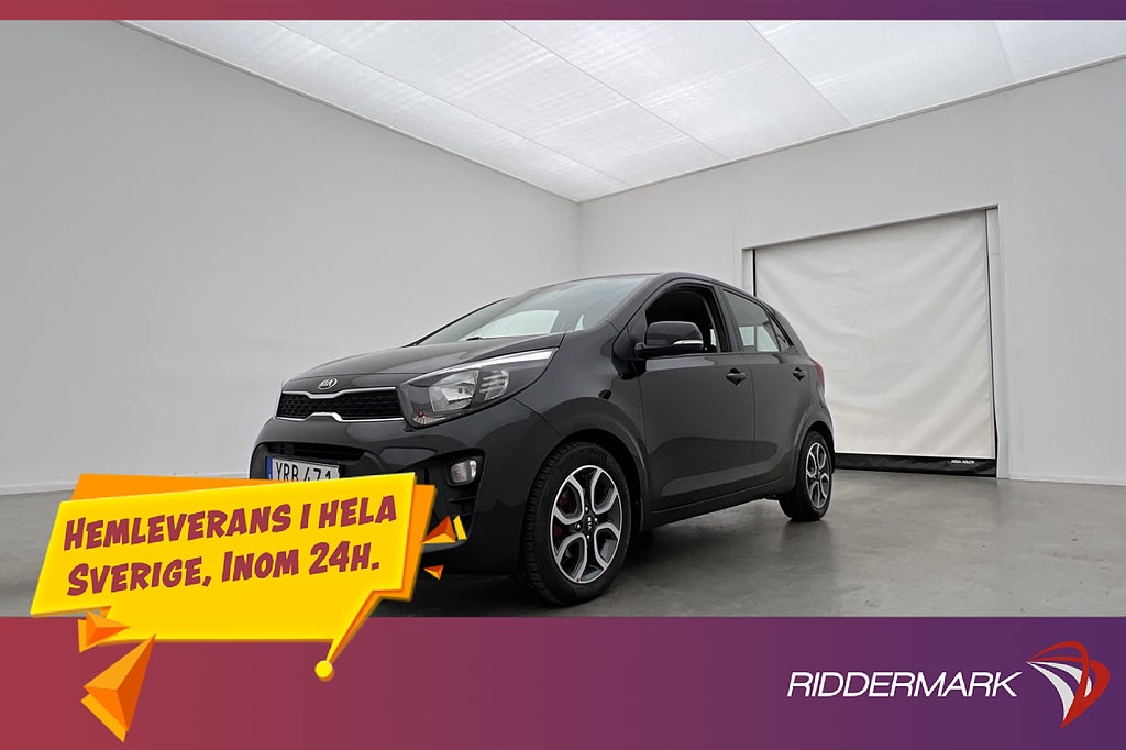 Kia Picanto 1.25 84hk Advance Sensorer Rattvärme Välservad