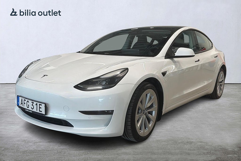 Tesla Model 3 Long Range AWD Autopilot Panoramaglas MOMS SoH 93% 