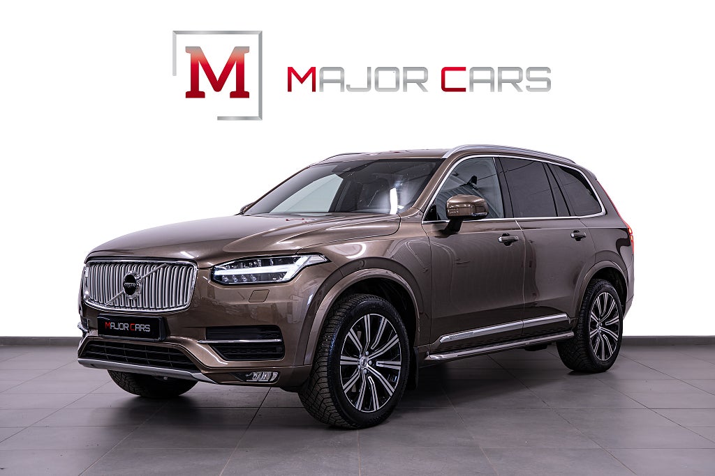 Volvo XC90 D5 AWD POLESTAR Inscription Skinn Kamera Drag 4-Zon 20"