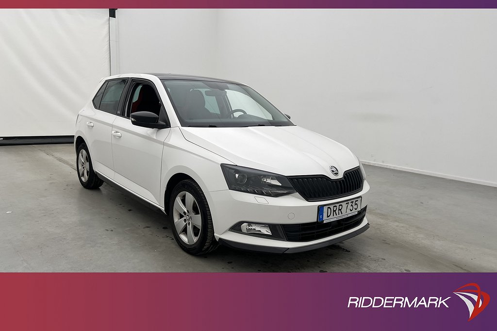 Skoda Fabia TSI 90hk Monte Carlo Panorama CarPlay Sensorer