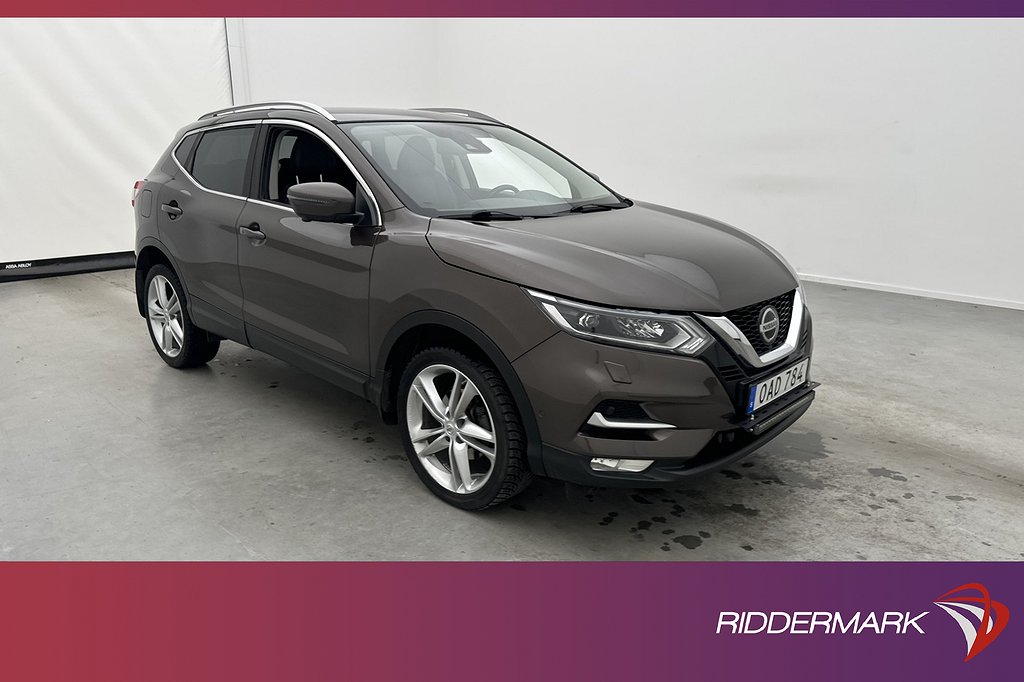 Nissan Qashqai dCi 130hk Tekna M&K-Värmare 360° Navi Drag