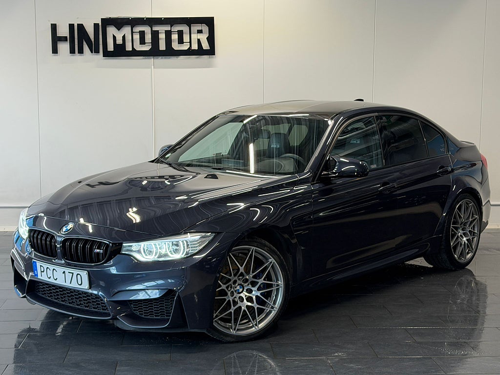 BMW M3 Comp 30Jahre 450Hk|HuD|BLIS|BKam|Carbon|SkalStol|SvSåld