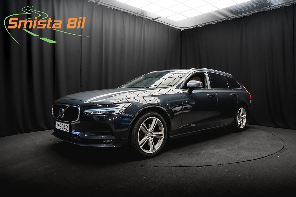 Volvo V90 D4 LÄDER DRAG D-VÄRM CARPLAY 190hk 
