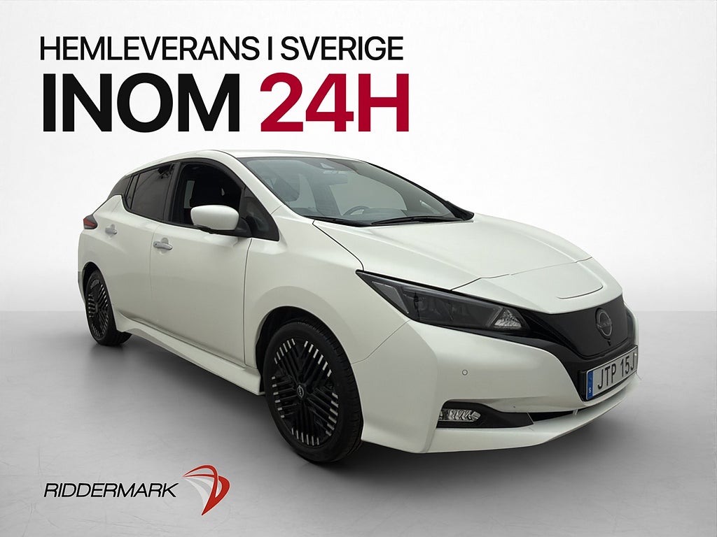 Nissan Leaf 150hk Döda-vinkel Backkamera Bluetooth MOMS