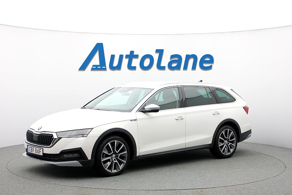 Skoda Octavia Scout 2.0 TDI 4x4 B-Kamera, Drag, Adapriv, Värmare, 200h