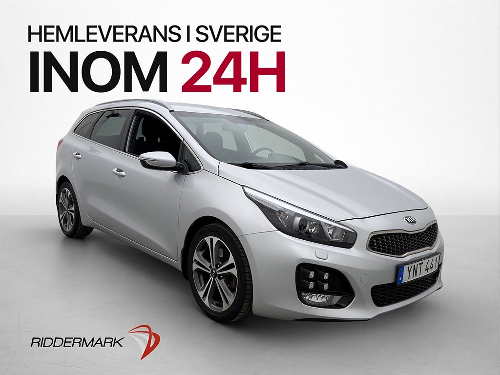 Kia Ceed SW 1.6 CRDi 136hk GT-Line CarPlay Navi Rattvärme