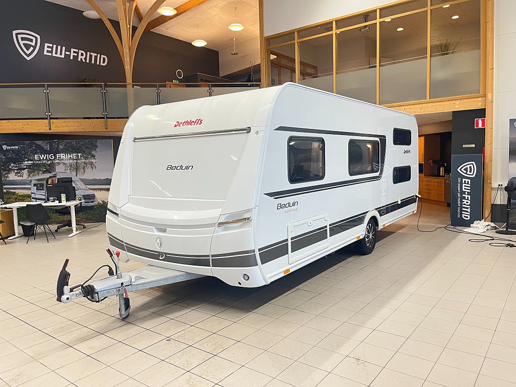 Dethleffs Beduin 550 QMK (ALDE+Ugn+Barnkammare+1 800 kg)