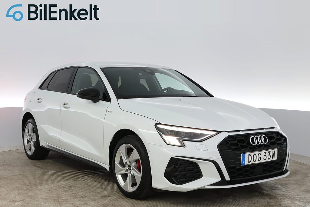 Audi A3 Sportback 45 TFSI e S-Line Evolution Cockpit 245hk