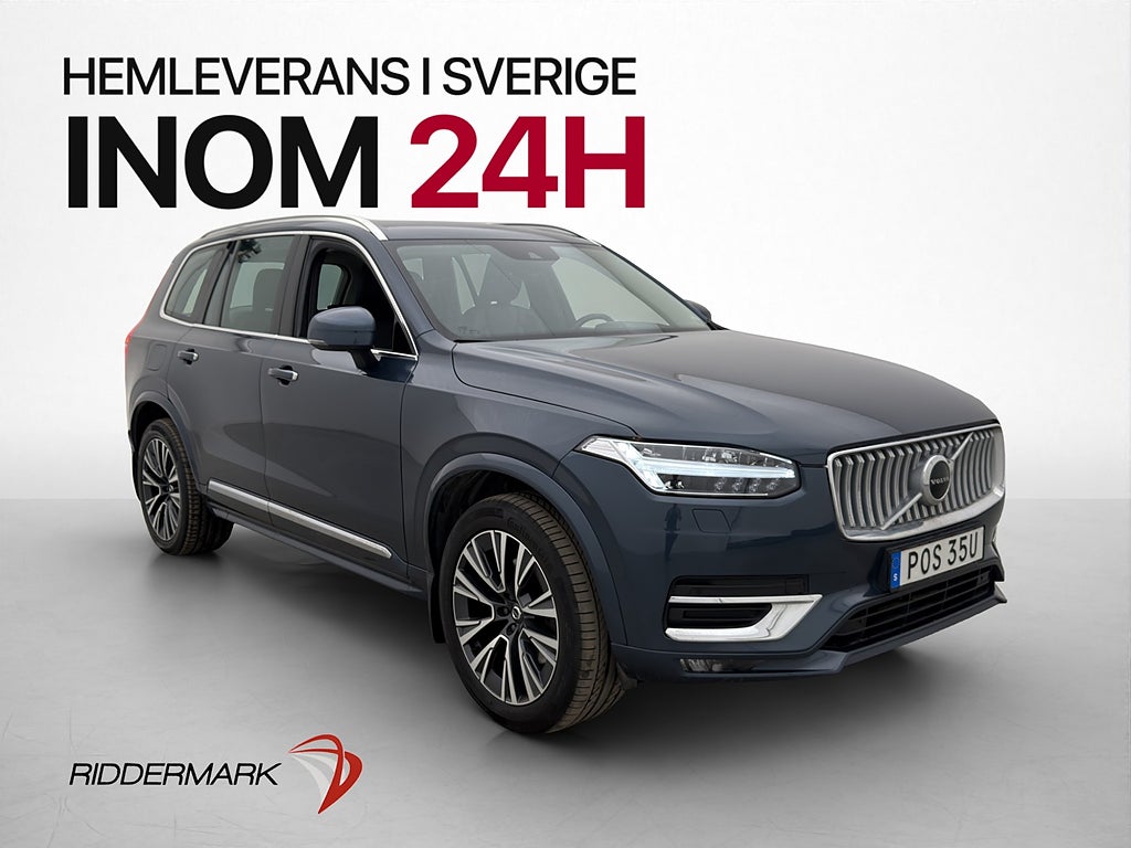 Volvo XC90 B5 AWD 249hk Inscription Värm VoC Kamera Drag