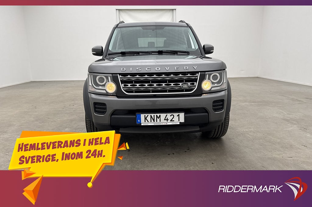 Land Rover Discovery 3.0 TDV6 4WD 7-Sits Skinn Luftfjädring