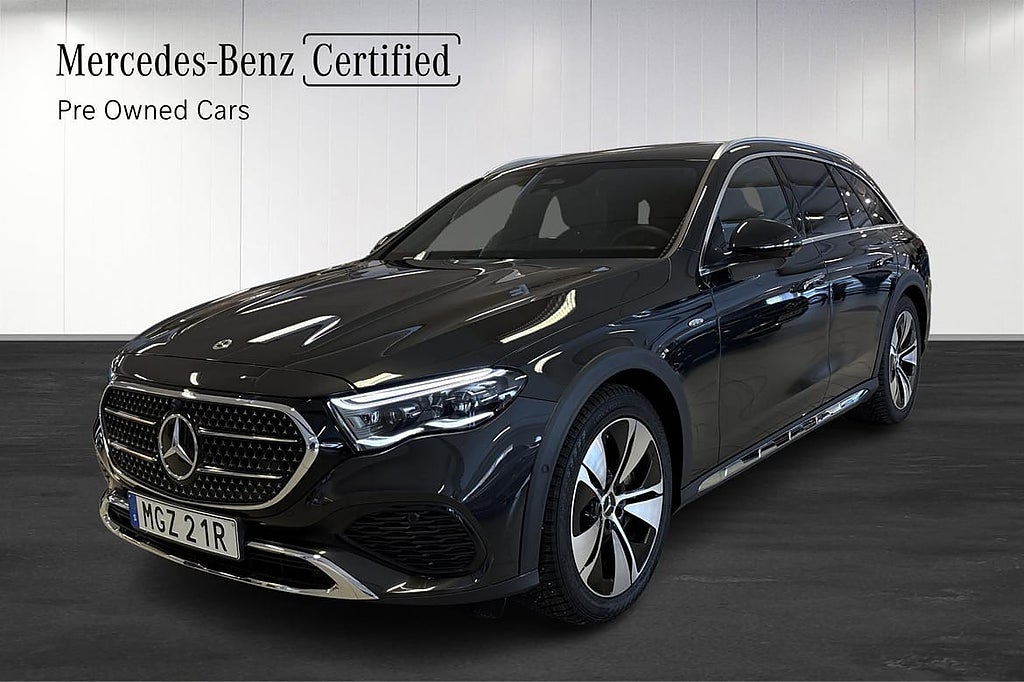 Mercedes-Benz E 300 d e 4MATIC All-Terrain S-VHjul/Drag/Headup/Burmester/360K/Di