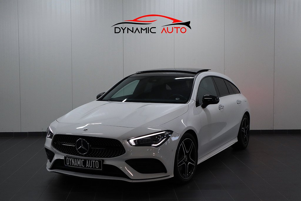 Mercedes-Benz CLA 200 SB AMG/Pano/Night/Belysning/164hk/Drag