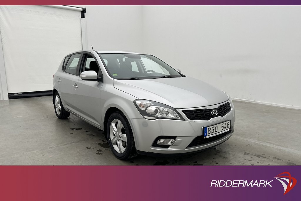 Kia Cee´d 1.6 CVVT 125hk P-Sensorer Farthållare