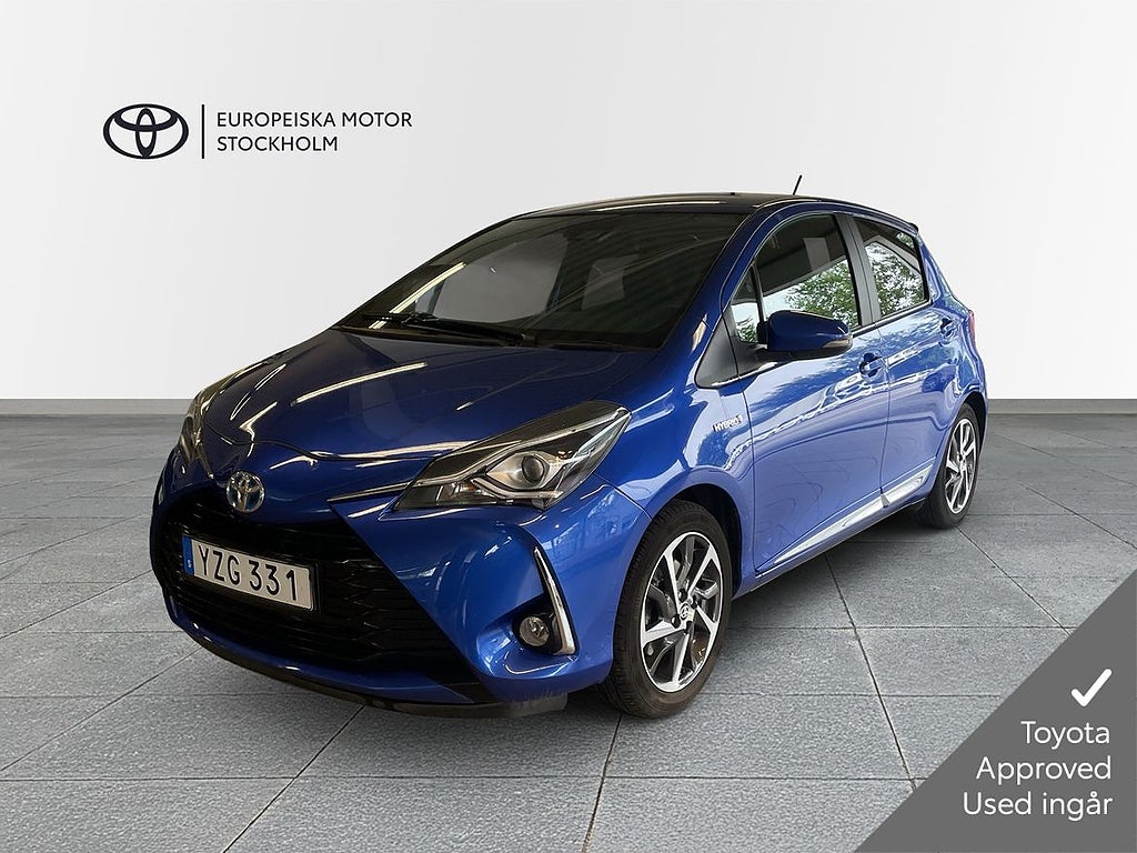 Toyota Yaris 1,5 HYBRID E-CVT AUT EXECUTIVE - V-HJUL