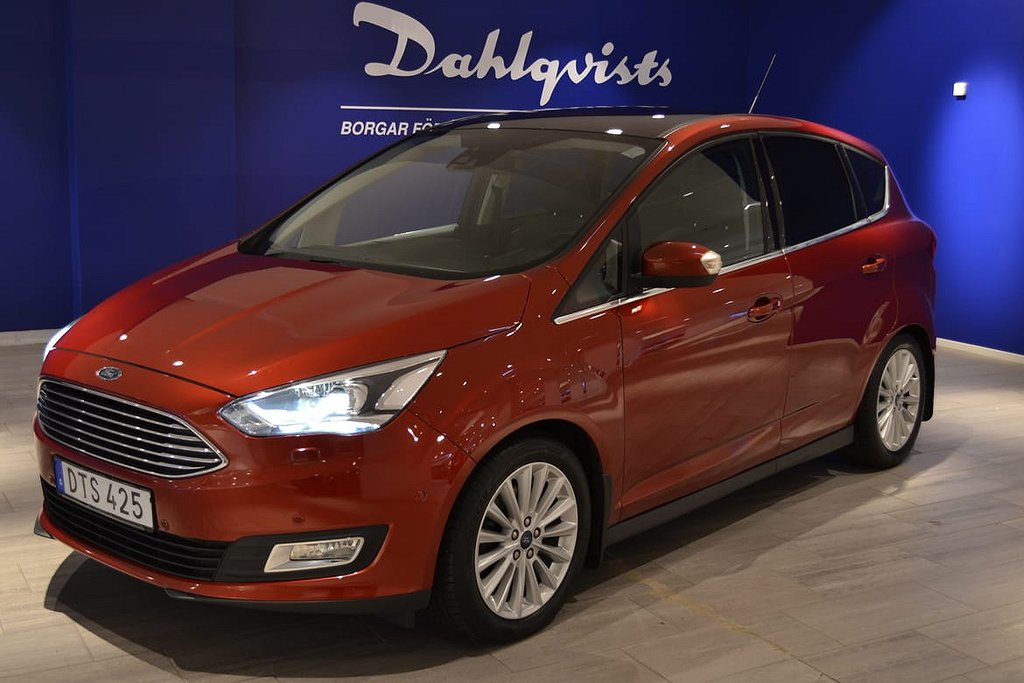 Ford C-Max 2,0 TDCi 150hk Titanium Backkamera Drag Elektrisk bagagelucka Ra