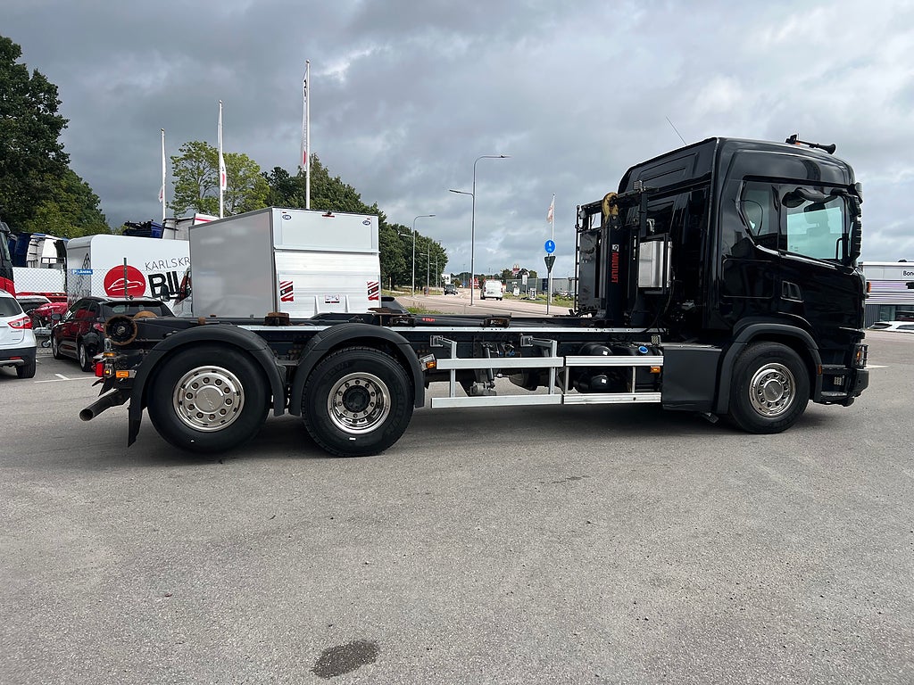 Scania G450 6x2*4 XT Lastväxlare, Fullt Plogutrustad