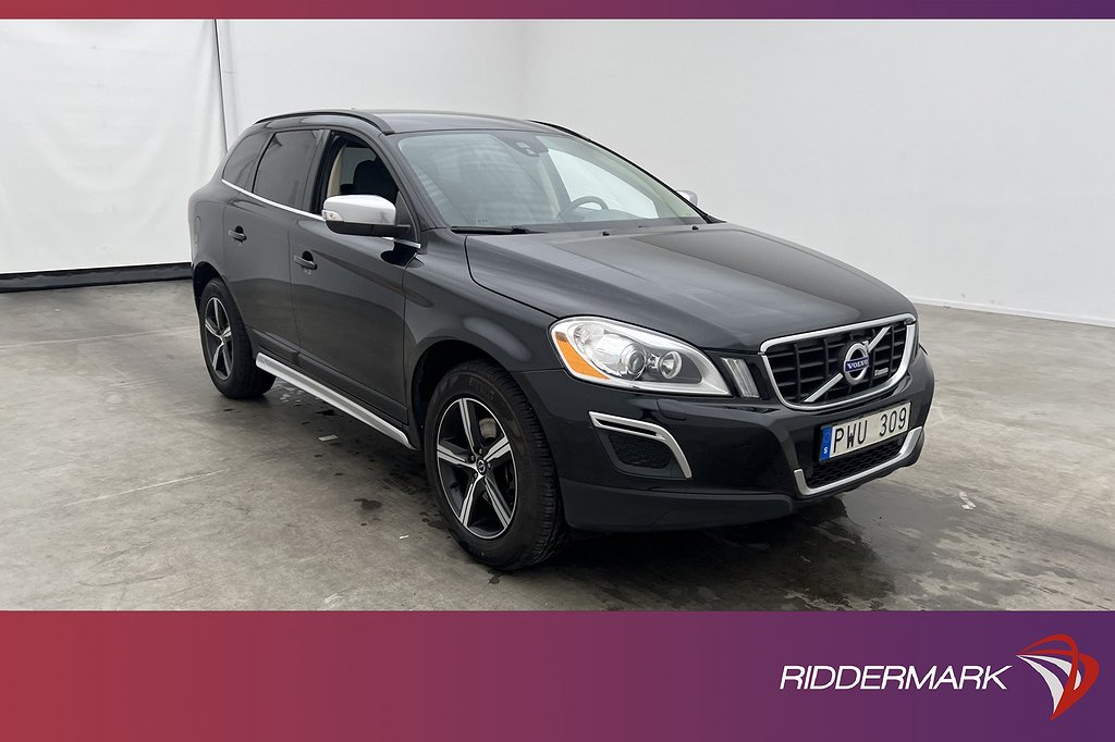 Volvo XC60 D4 163hk R-Design VOC Värmare Skinn Sensorer Drag