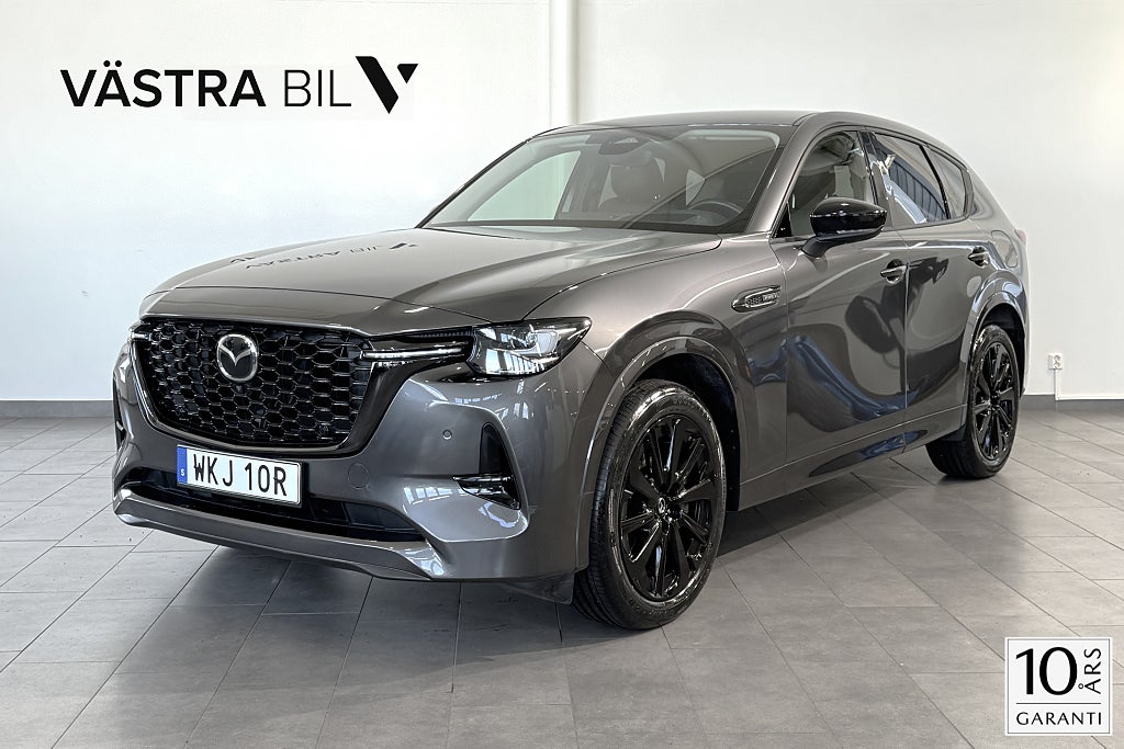 Mazda CX-60 2.5 PHEV Homura, A8, AWD, Conv & sound | Drag