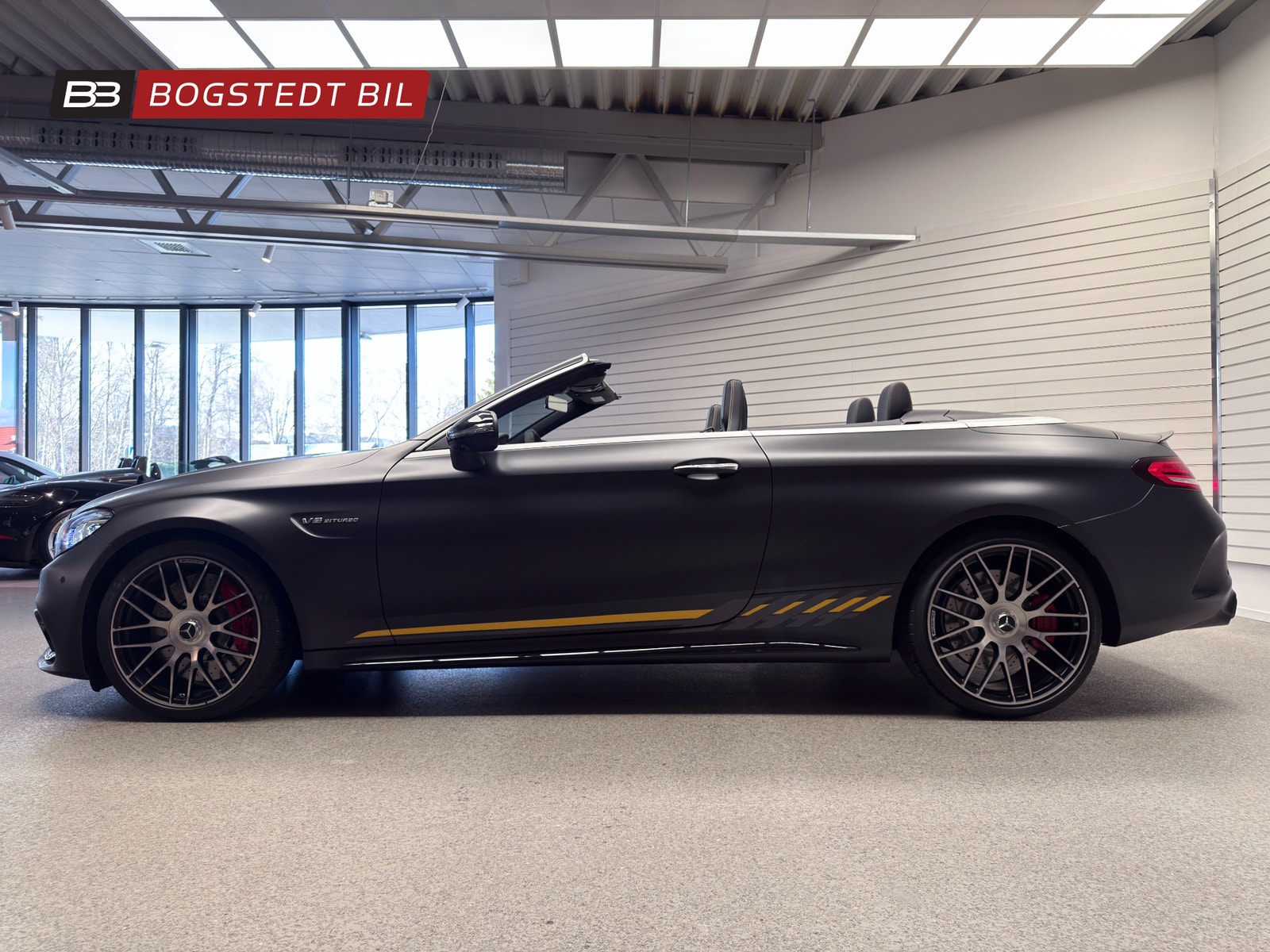 Mercedes-Benz C63 S AMG V8 510hk Cabriolet | Final Edition 2022 - miniatyr 5