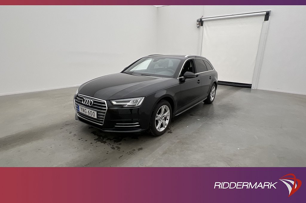 Audi A4 2.0 TDI Q 190hk Proline Pano Cockpit Värm Navi Drag