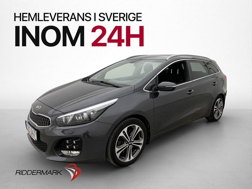 Kia Ceed 136hk SW GT Line Drag Kamera P-sensorer CarPlay