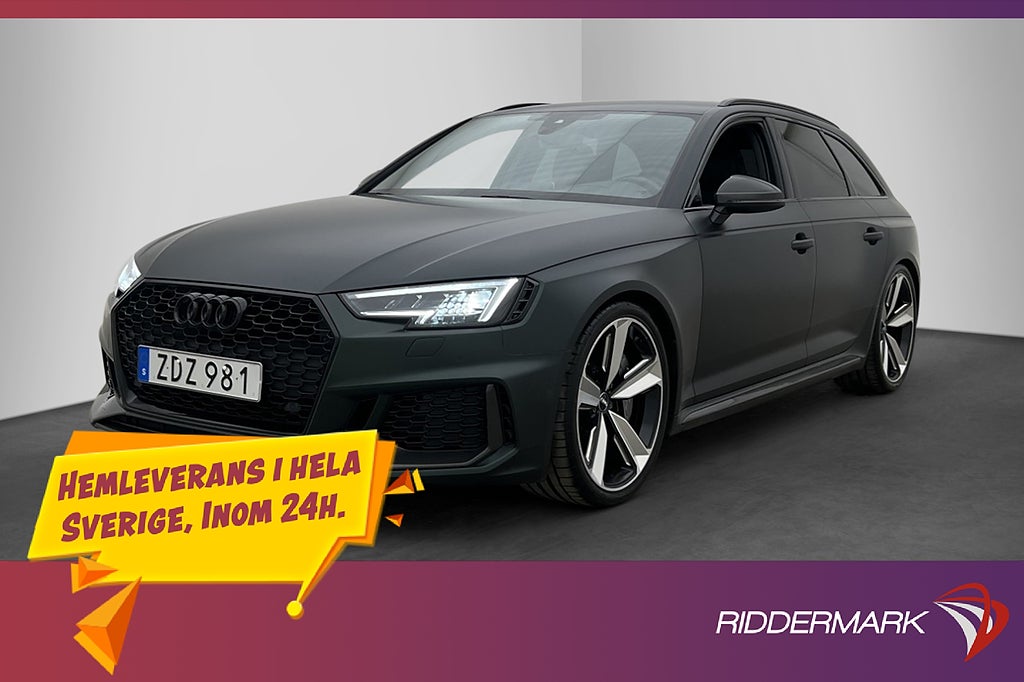 Audi RS4 2.9 V6 Quattro Cockpit B&O Carbon Milltek HuD 450hk