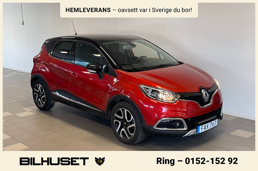 Renault Captur 1.2 TCe AUT HELLY HANSEN M-VÄRMARE DRAG NAVI 
