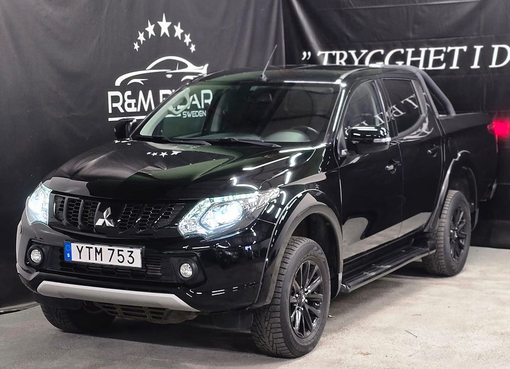 Mitsubishi L200 4WD, Drag, CarPlay, Back-k, Navi, Ny Serv/Bes, MOMSAD!!