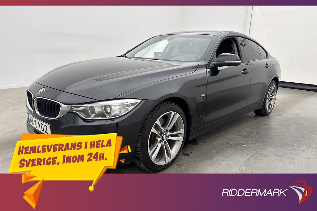 BMW 430 i xDrive Gran Coupe Sport line M-Ratt HiFi Sensorer