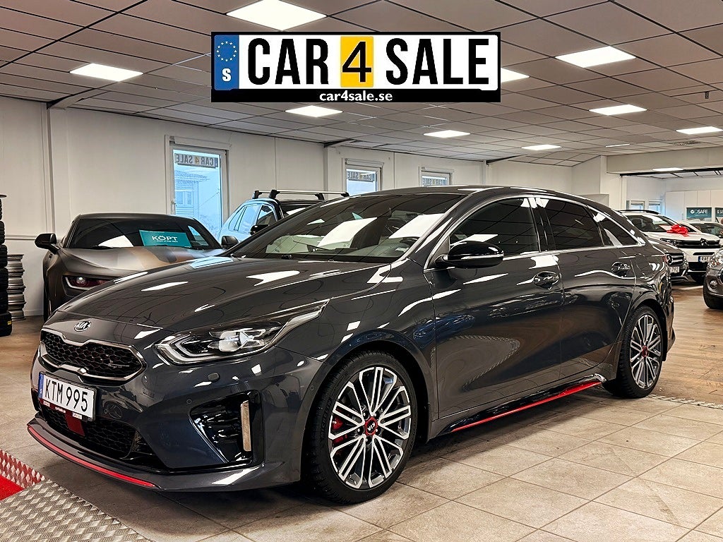 Kia ProCee'd GT 1.6 T-GDI DCT, 204hk|1ägare|Carplay|Keyless
