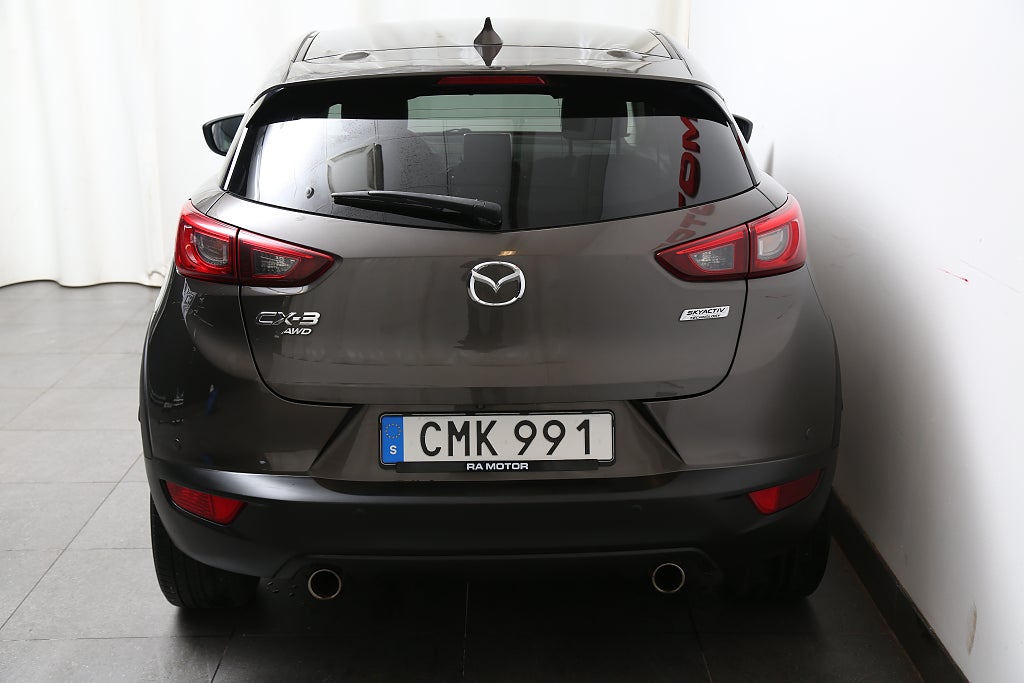 Mazda CX-3 2,0 SKYACTIV-G Optimum AWD Aut Head-up BOSE Navi Drag