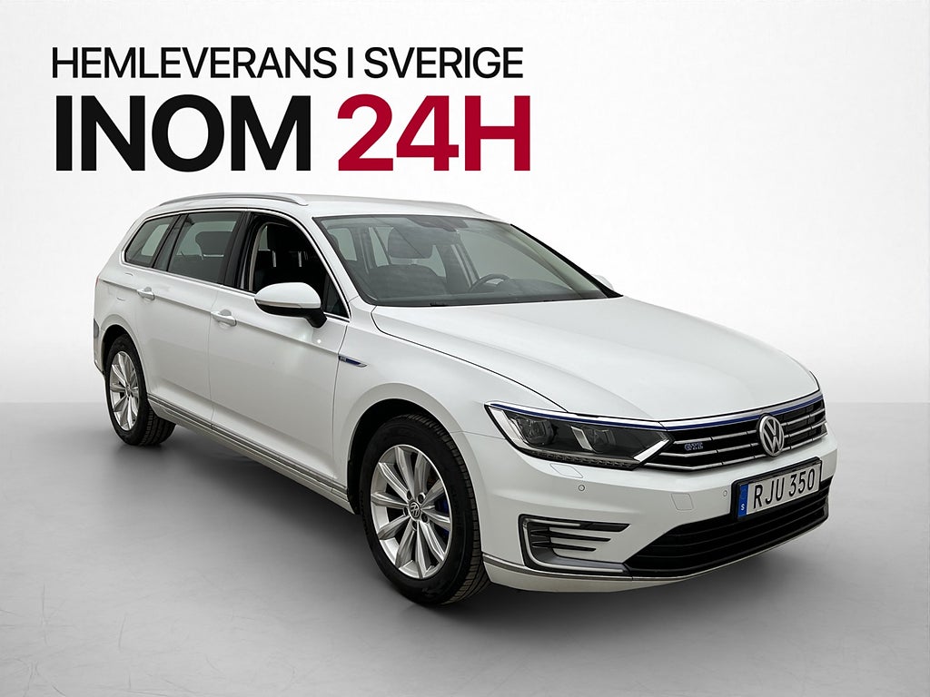 Volkswagen Passat GTE 218hk Värmare Kamera Navi Dragkrok