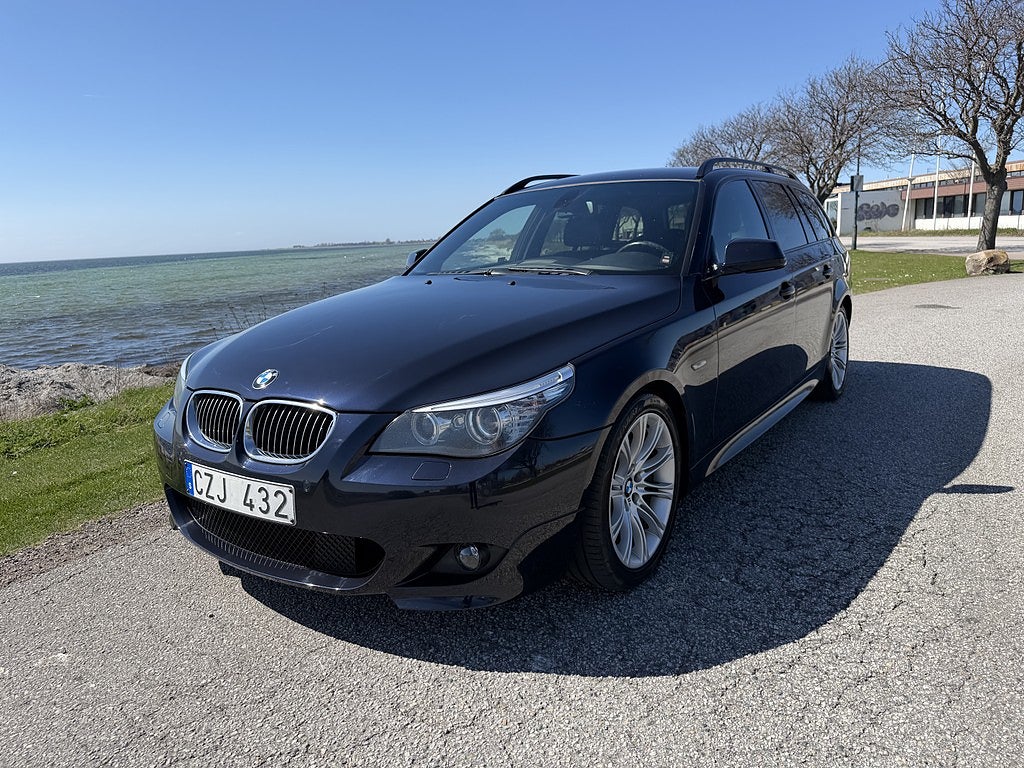 BMW 525D Touring Automat Läder Sensorer Dragkrok