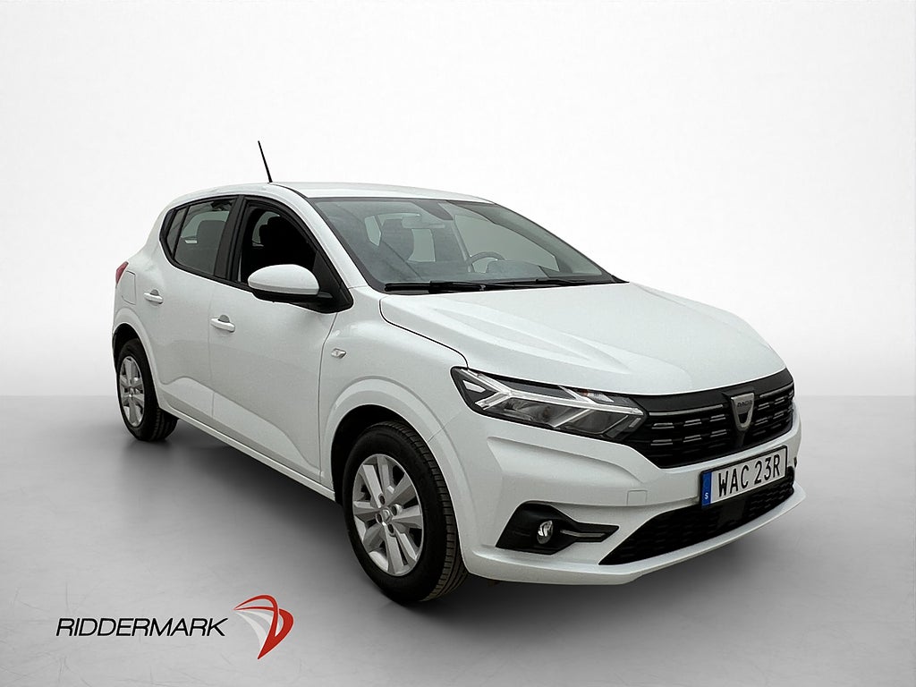 Dacia Sandero 1.0 TCe Comfort Sensorer Navi Farthållare MOMS