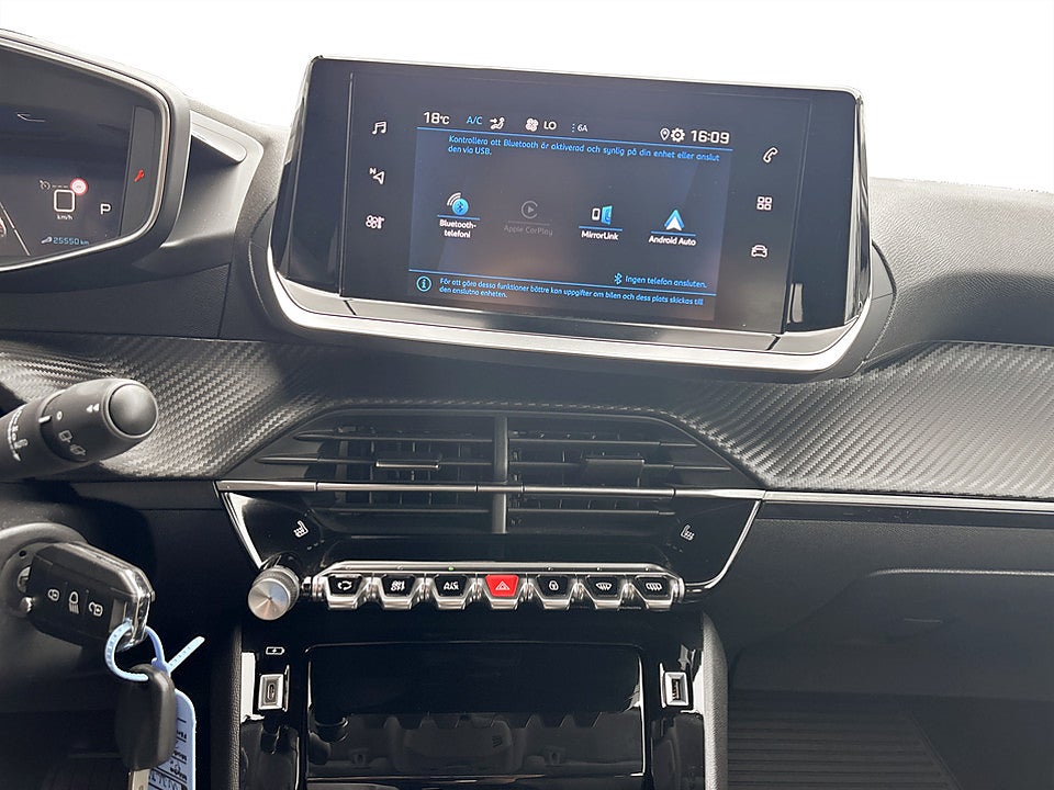 Bild på Peugeot 208 Allure 1.2 PT 100hk Aut B-KAMERA CARPLAY