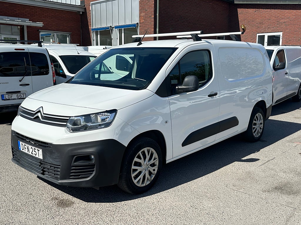 Citroën Berlingo Van Long 1.5 BlueHDi 102hk, L2 / Leasebar
