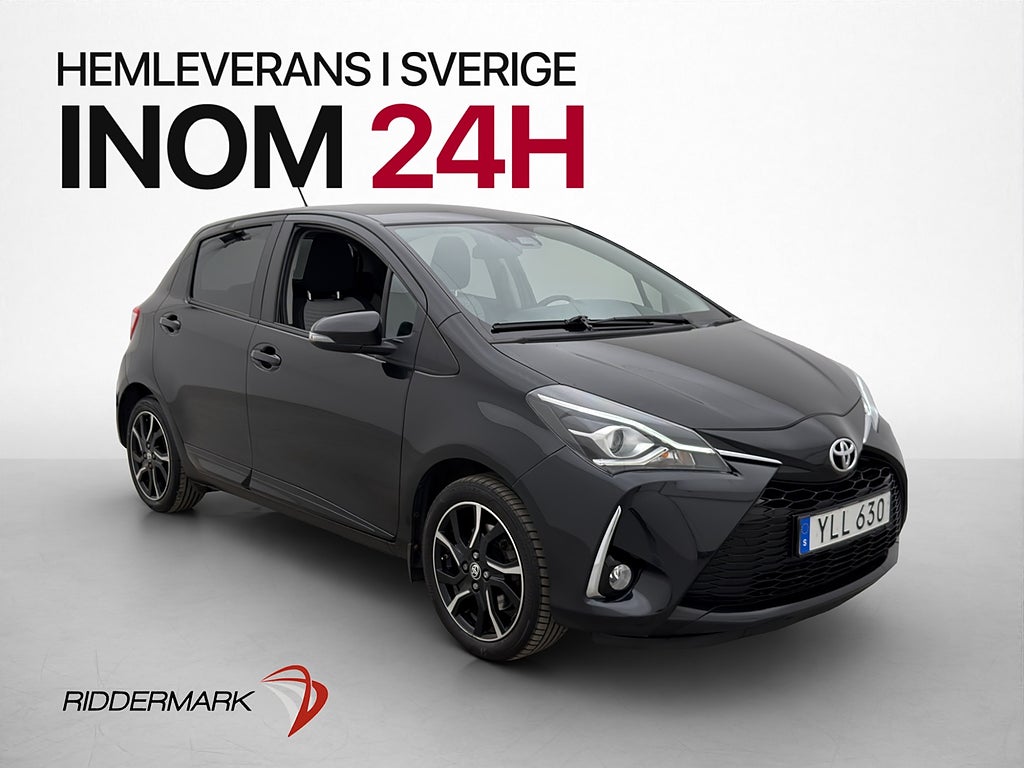 Toyota Yaris 1.5 VVT-iE Style Kamera Navi Helljusassistans